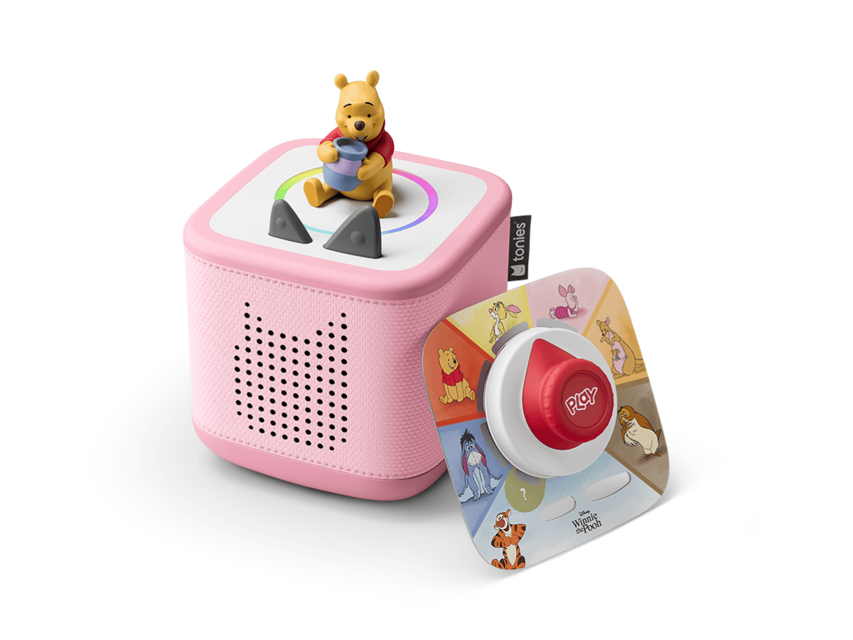 Disney Winnie the Pooh Toniebox 2 Play Set - Cloud Pink - Image 2