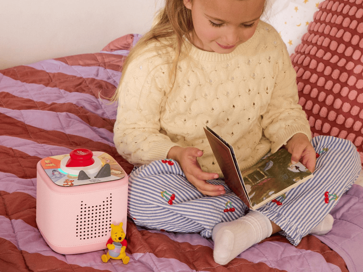 Disney Winnie the Pooh Toniebox 2 Play Set - Cloud Pink - Image 6